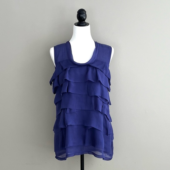 Vero Moda royal blue blouse - Picture 1 of 8